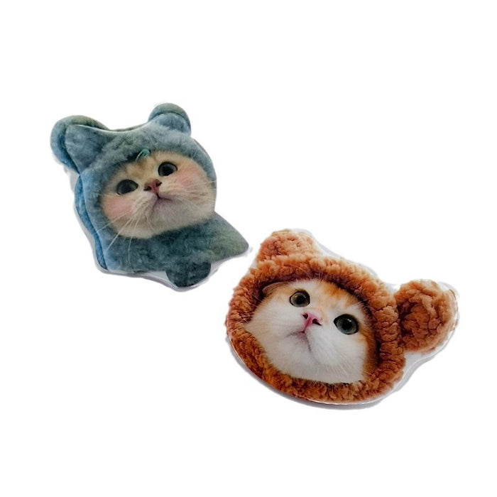 Wholesale Special-shaped Glue Cute Pet Cat Phone stand