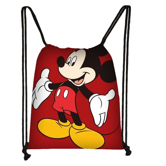 Wholesale Outdoor Portable Cute Cartoon Printed Drawstring Bag JDC-BP-Changs005