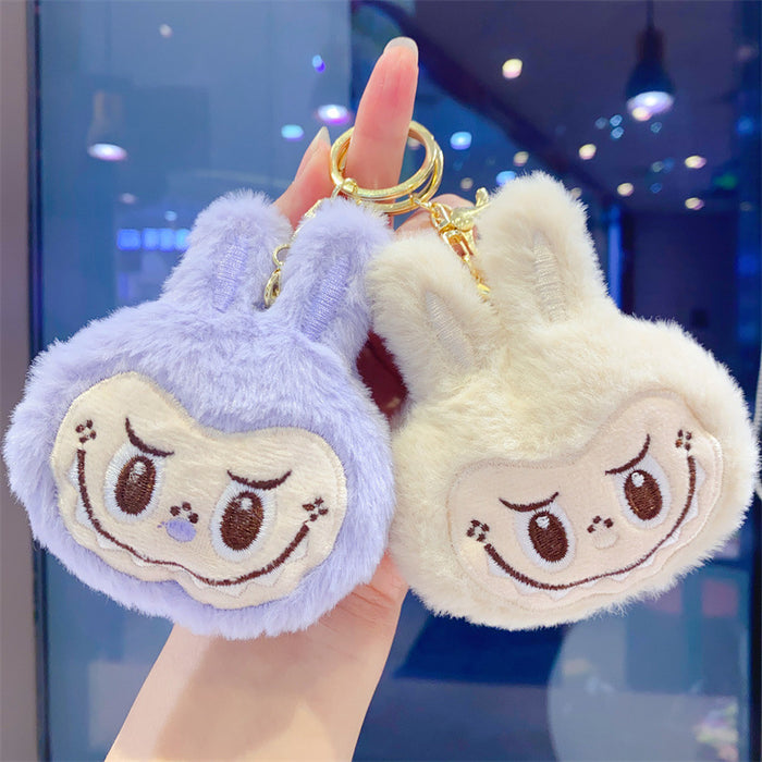Wholesale cartoon plush cloth doll children's toy pendant bag jewelry keychain