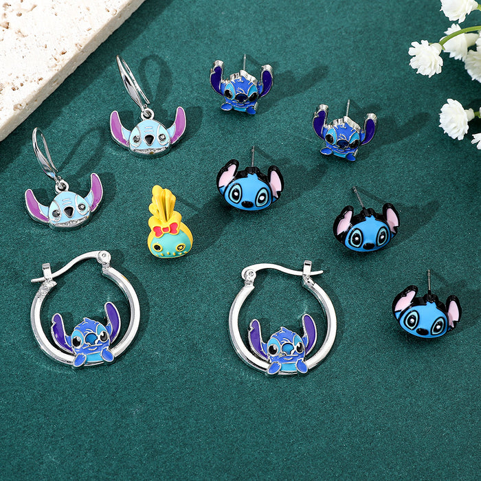 Wholesale Cartoon Alloy Earrings JDC-ES-ChouD028