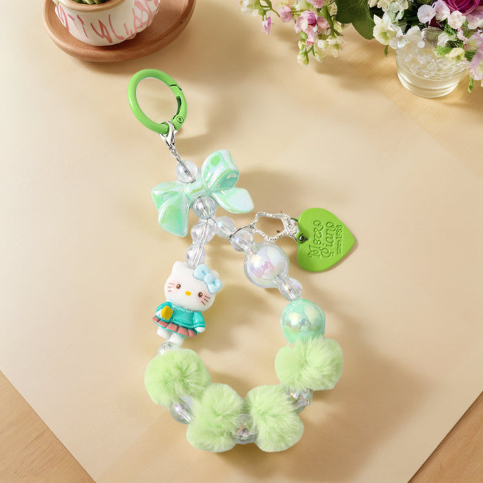 Wholesale Cartoon cute Beaded Keychain