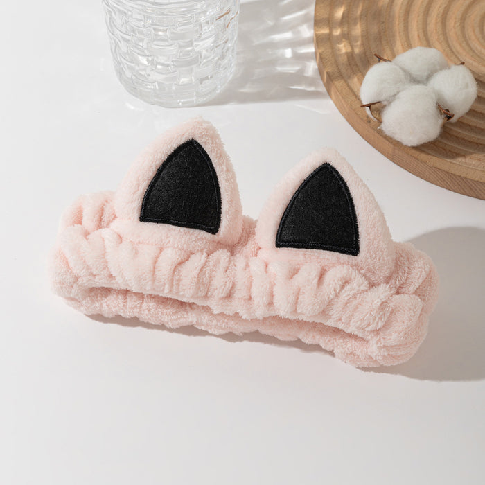 Wholesale Women' s thickened cartoon cat ear headband