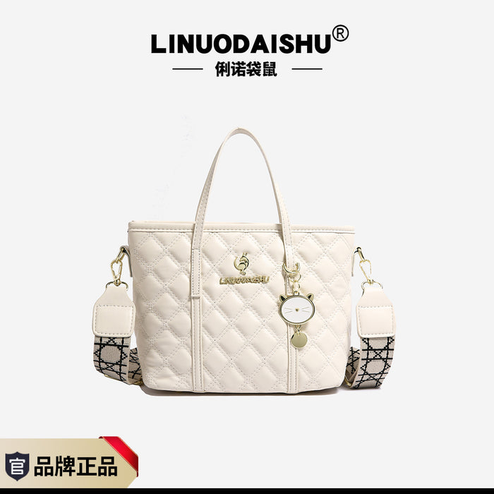 Wholesale Tote Bag Diamond Large Capacity Textured Shoulder Bag JDC-SD-CB017