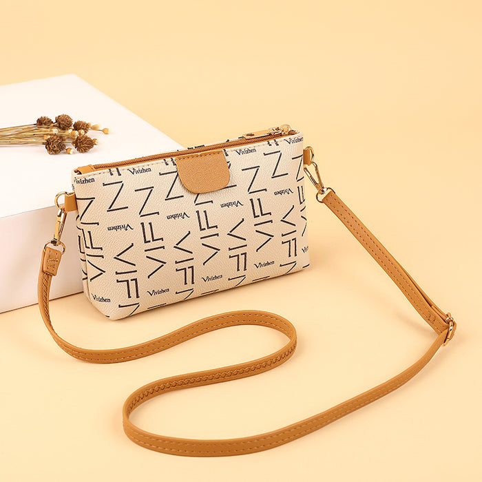 Wholesale Fashion Simple Printed Small Square Bag Versatile Shoulder Bag JDC-SD-Shic032