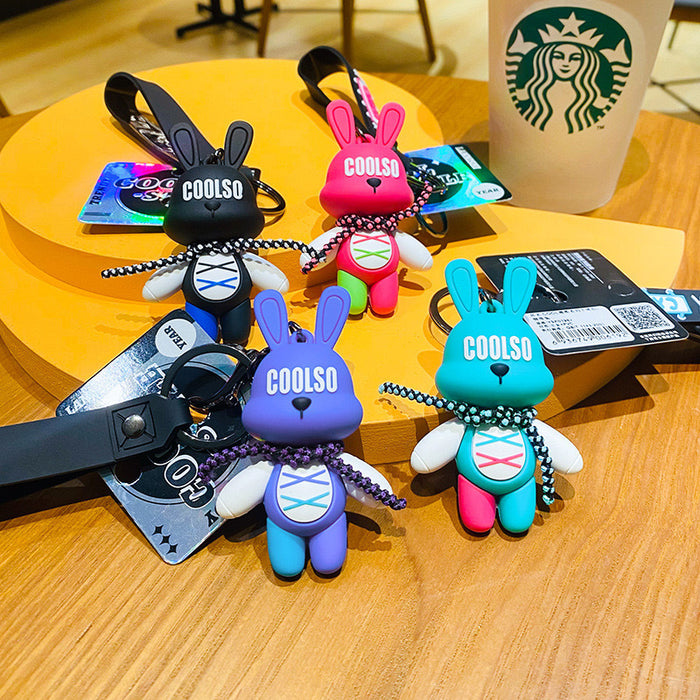 Wholesale Cartoon keychain cute doll backpack car pendant chain decoration