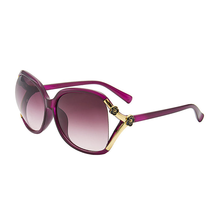 Wholesale Women's Sunglasses Camellia Hollow Dot Lacquer Rose