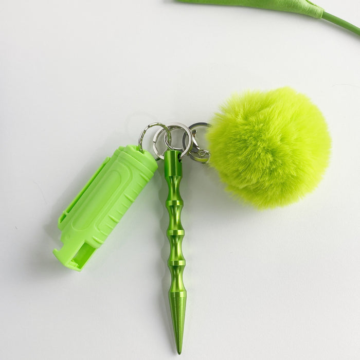 Wholesale Multifunctional Wool Ball 3-piece Keychain JDC-KC-ZY030