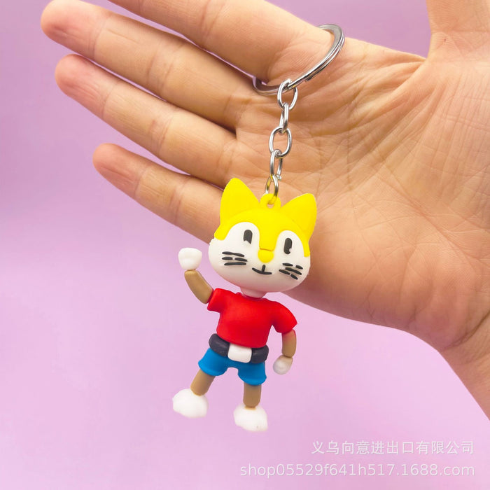 Wholesale PVC Cartoon Doll Keychain JDC-KC-XiangY052