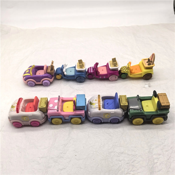 Wholesale Random 30pcs PVC Cartoon Shaped Toy Car JDC-FT-ZiX001