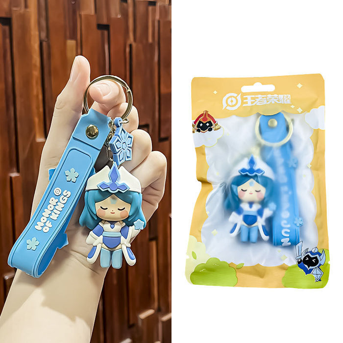 Wholesale Cartoon 3D Doll PVC Keychain JDC-KC-MingT054