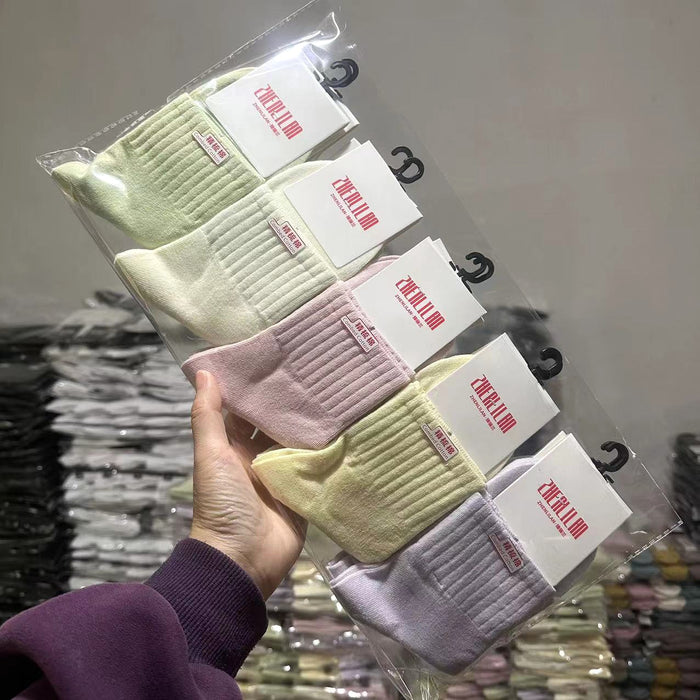 Wholesale Socks, cotton socks, mid length socks, running socks, sports long socks