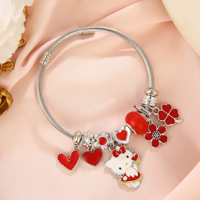Wholesale Stainless Steel Bracelet Fashion Jewelry Accessory Gift MOQ≥2