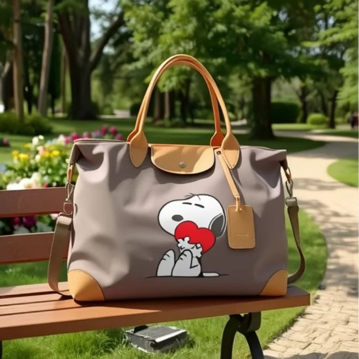 Wholesale Large Capacity Cartoon Canvas Bag Oxford Cloth Storage Handbag Tote Bag Shoulder Bags