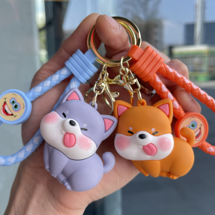 Wholesale Cartoon keychain, cute cartoon doll, car keychain, couple's bag, pendant, small gift wholesale