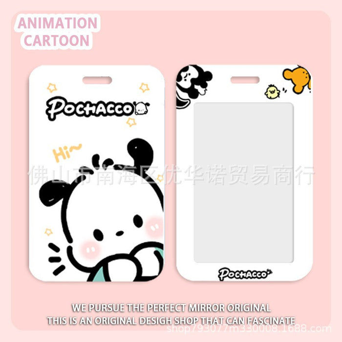 Wholesale Cute cartoon PC material hard case lanyard keychain