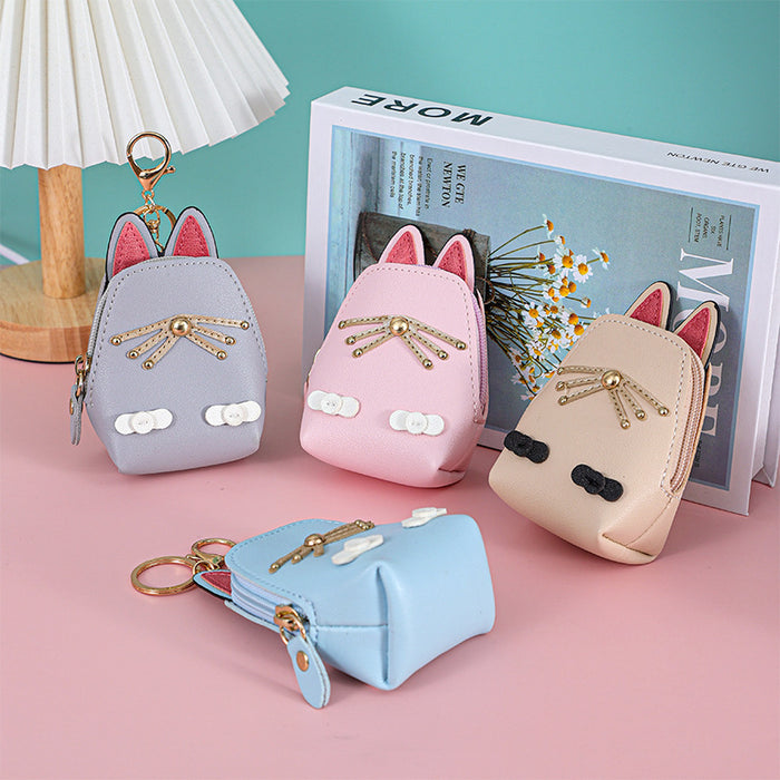 Wholesale Coin Purse Women's Mini Small Cute Cartoon Student Portable Coin Key Waterproof Small Wallet