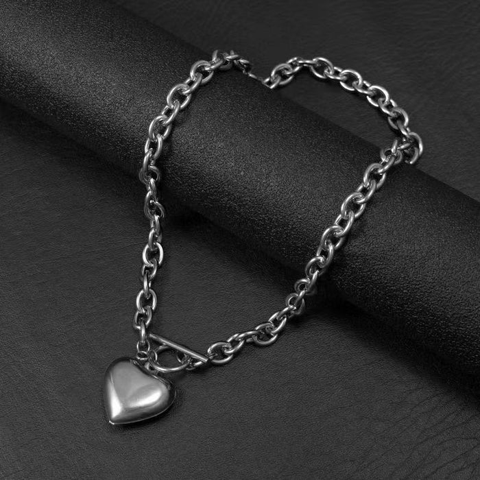 Wholesale Necklace, titanium steel, high-end sweater, chain jewelry, light luxury, versatile jewelry