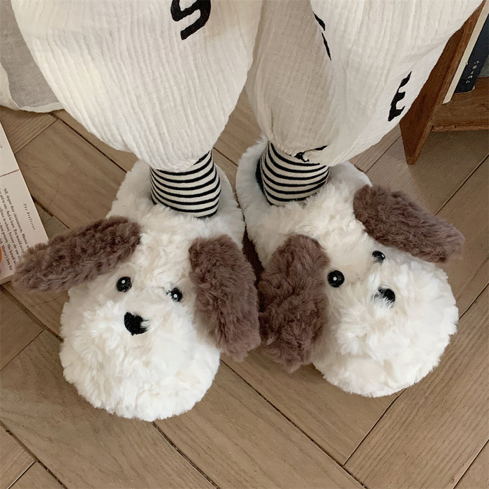 Wholesale Cute Cartoon Soft Bottom Cotton Slippers JDC-SP-RongHe007