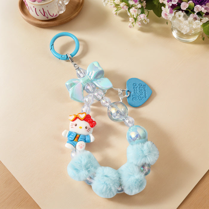 Wholesale Cartoon cute Beaded Keychain