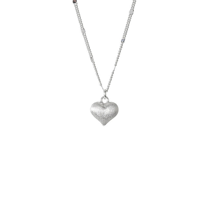 Wholesale Love necklace, fashionable, simple, niche design, temperament, collarbone chain