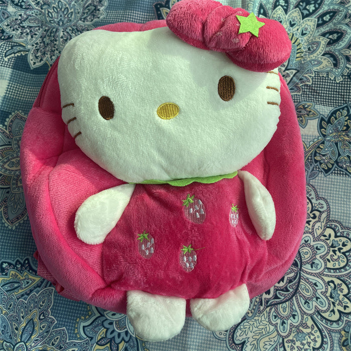 Wholesale Cartoon Cute Kitten Girls Backpack