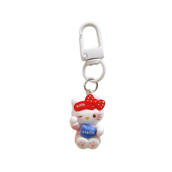 Wholesale Cartoon keychain pendant, cute bag decoration, student backpack accessories