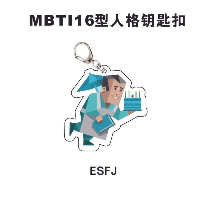 Wholesale Classic Figure Sandwich Acrylic Keychain Vertical