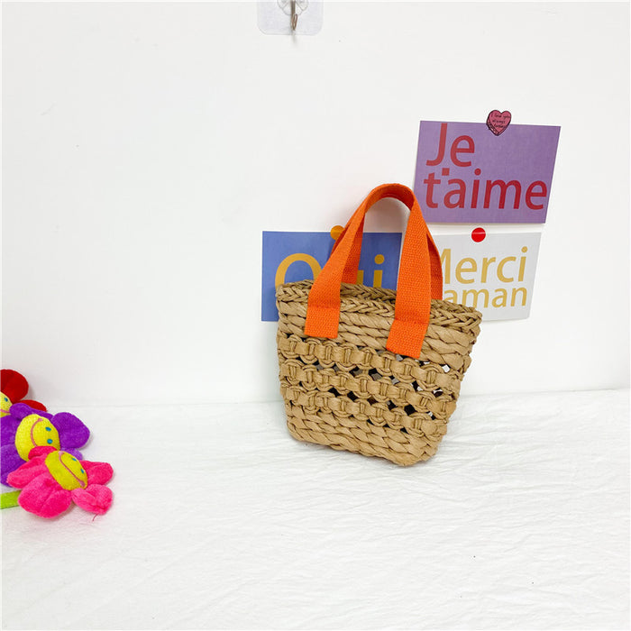 Wholesale Straw Children's Handbags  JDC-HB-YuanDuo022