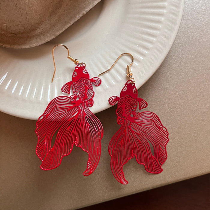 Wholesale  Red Earrings Earrings Vintage Earrings Women