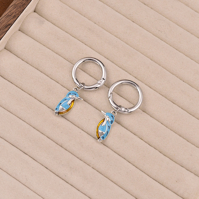 Wholesale Colorful unique geometric pendant shoe buckles Keychains