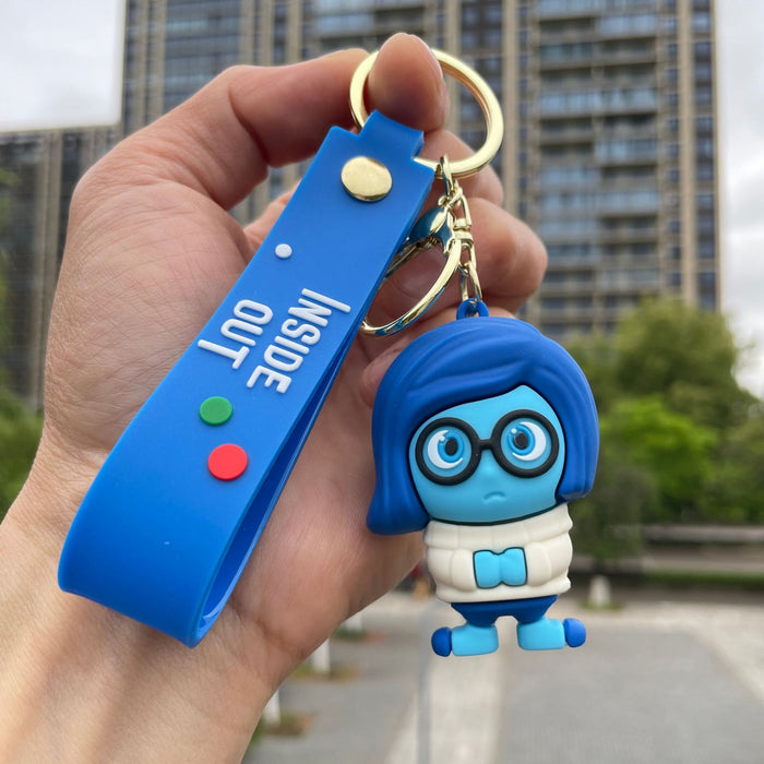 Wholesale Keychain, soft rubber doll, backpack pendant, keychain, car ornament