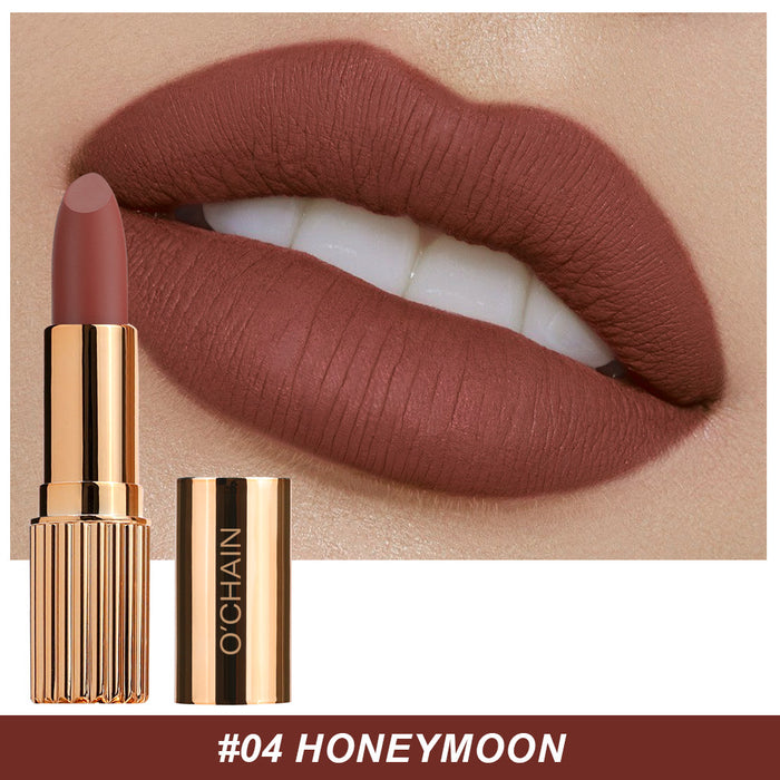 Wholesale Velvet matte mouth, red matte finish, non fading, waterproof, long-lasting, non stick cup lipstick