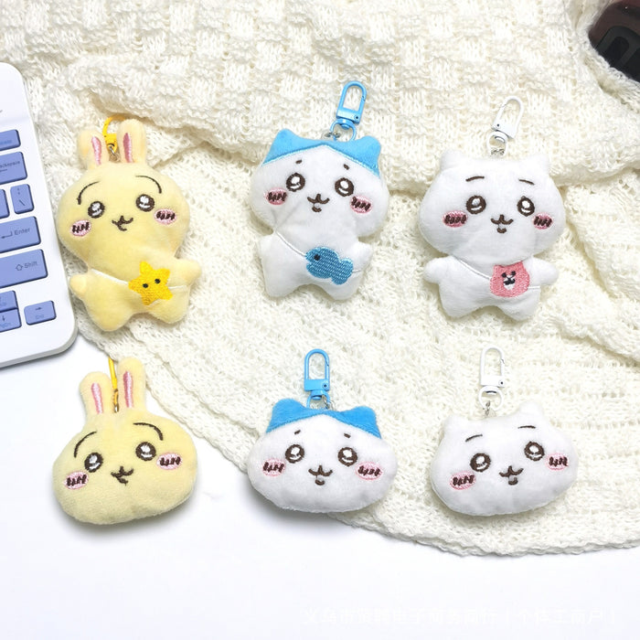 Wholesale Cute Schoolbag Pendant  Eight Girls Heart Hanging Decoration Student Keychain