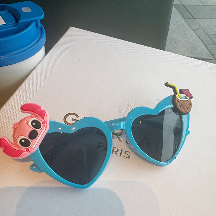 Wholesale Love Sweet Cool Cute Bubble Heart Glasses