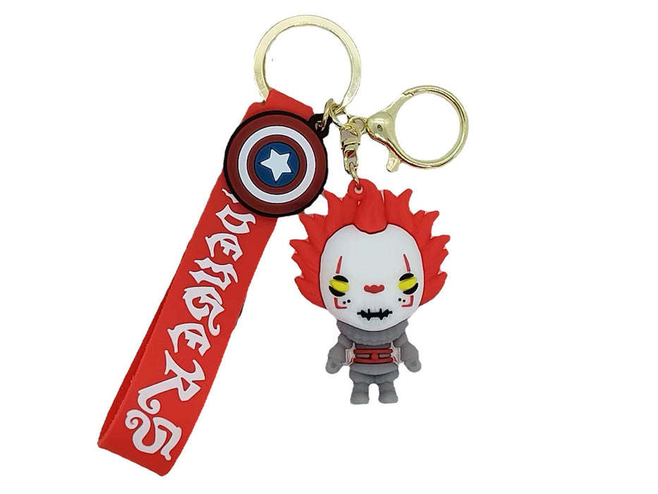 Wholesale New Creative Cartoon  Clown Keychain Pendant Bag Car Keychain Accessories Gift