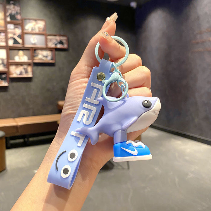 Wholesale Cartoon Silicone Keychain Bag Pendant