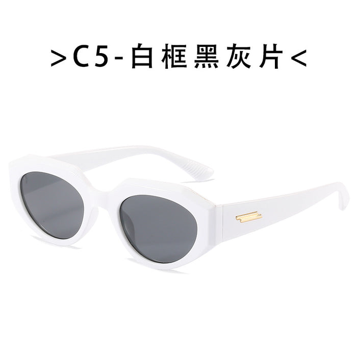 Wholesale  Small Frame Sunglasses Women's Trendy Polygon Sunglasses Women's
