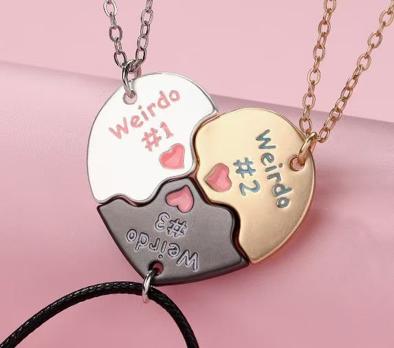 Wholesale Love necklace, steel plated necklace, stainless steel love necklace