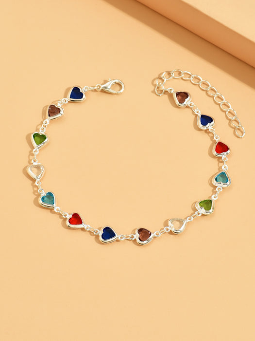 Wholesale Alloy Electroplated Star Rhinestone Bracelet and Necklace Set