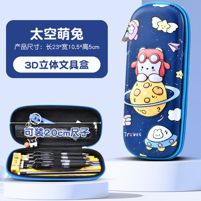 Wholesale Cartoon Pencil Case for Primary School Students Multi-Layer Storage