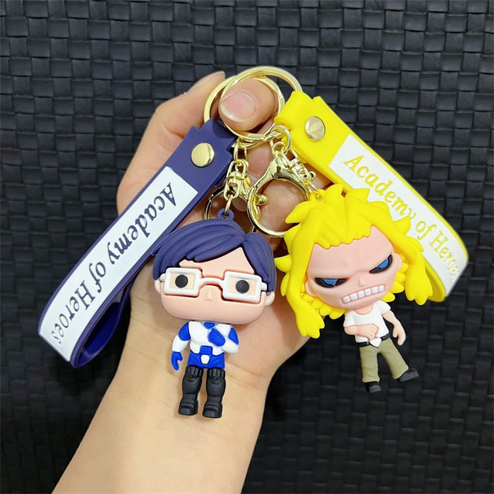 Wholesale Creative Cartoon PVC Soft Keychains JDC-KC-JinB017