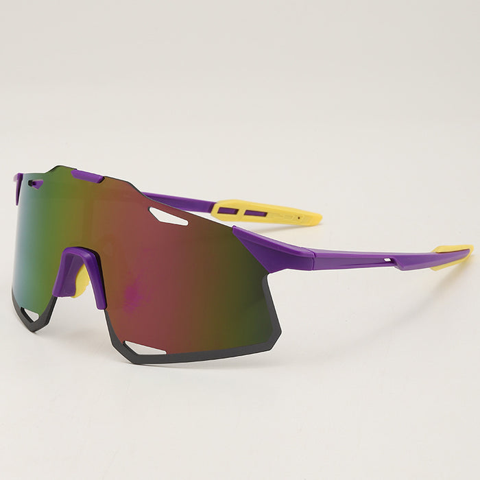 Wholesale Cycling glasses, outdoor sports, windproof and UV resistant sunglasses, frameless sunglasses, day and night dual-use