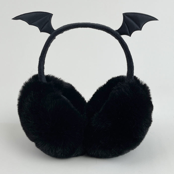 Wholesale Earmuffs Winter Warm Ear Punk Gothic Bat Ear Bag Dark Devil Ear Cover
