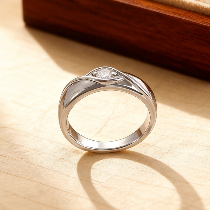 Wholesale Simple wedding clean lines rings