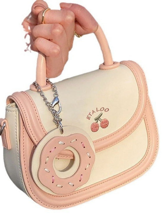 Wholesale Cute Cherry Embroidery  Shoulder Crossbody Bag for Women