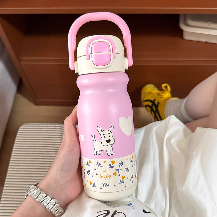 Wholesale Beautiful cartoon thermos cup