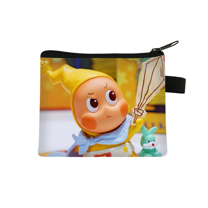 Wholesale Cute Star Children' s Cartoon Creative Girls Portable Storage Coin Purse Student Supplies