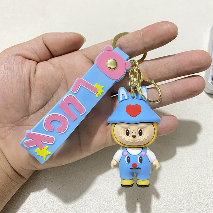 Wholesale Cross-Dressing Cute Series Keychain Car Backpack Doll Gift Keychain