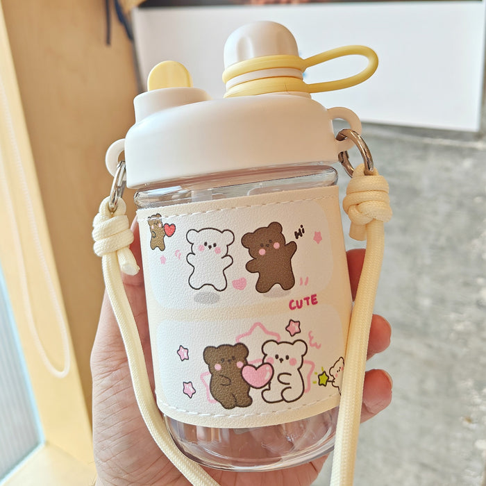 Wholesale  Cartoon  cute water Cup  plastic cup