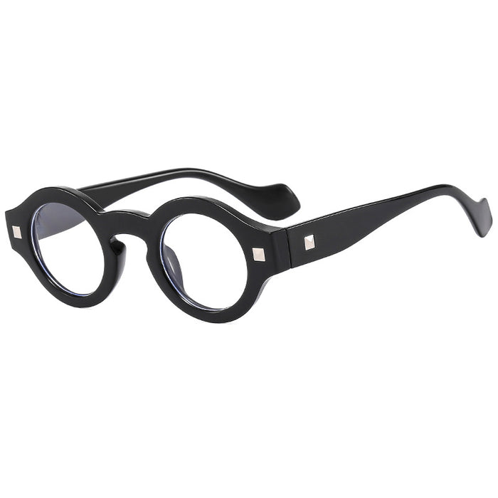 Wholesale Round frame sunglasses, personalized wide edge sunglasses with myopia sunglasses